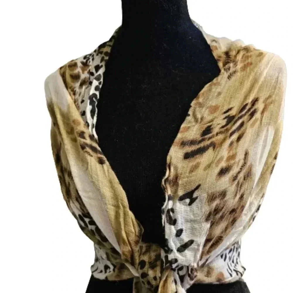 Animal Print Scarf/Shawl